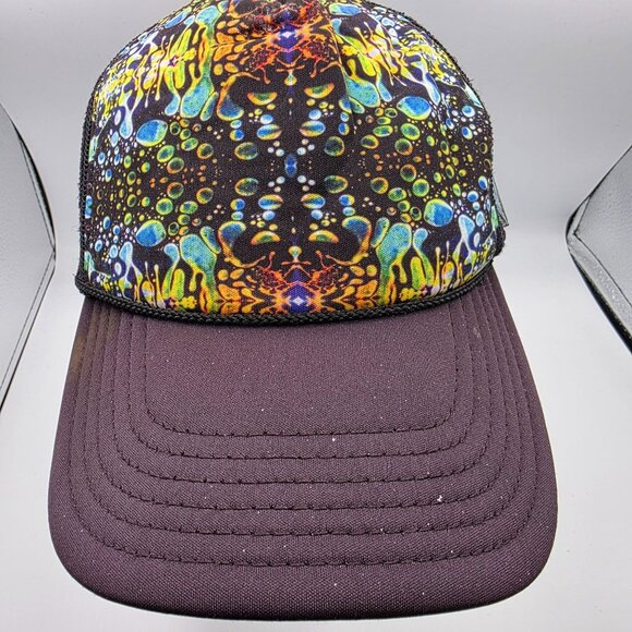 Aquadelics By JamminOn Mesh Trucker Hat One Size Multicolor Adjustable - Picture 9 of 9